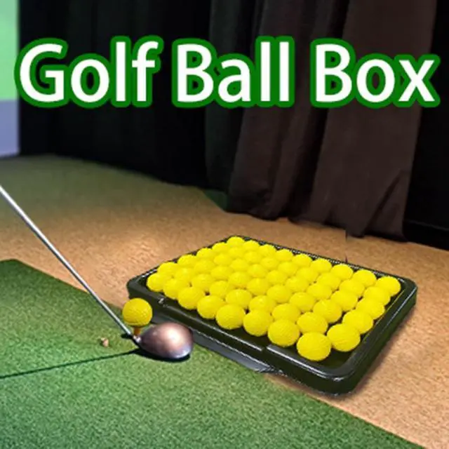 Alt view image 6 of 7 - Golf Ball Container Tray Golf Ball Dispenser Golf Supplies Golf Practice Accessories
