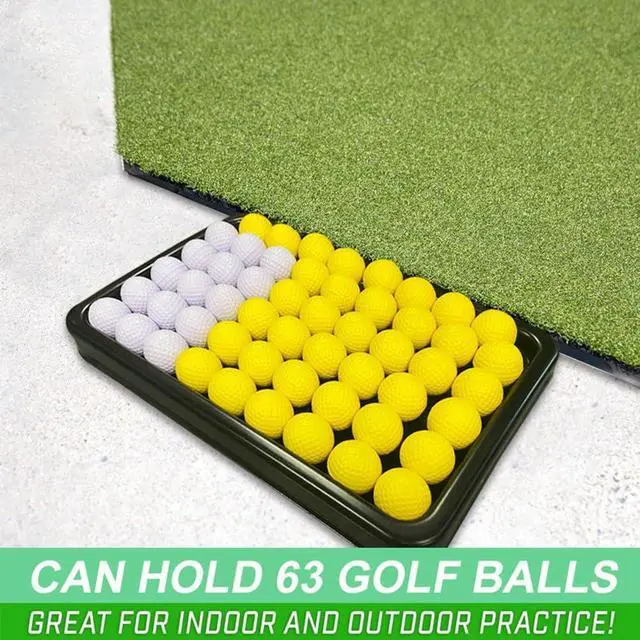 Alt view image 5 of 7 - Golf Ball Container Tray Golf Ball Dispenser Golf Supplies Golf Practice Accessories