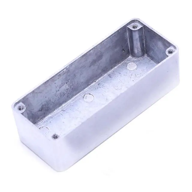 Alt view image 3 of 7 - 1590A Aluminum Guitar Effects Pedal Enclosure 92x38x31mm Unfinished Diecast Stomp Box for Guitar Effects