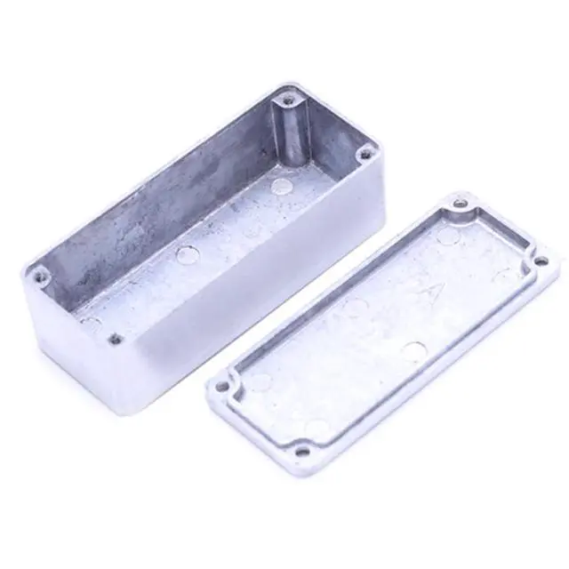 Alt view image 5 of 7 - 1590A Aluminum Guitar Effects Pedal Enclosure 92x38x31mm Unfinished Diecast Stomp Box for Guitar Effects