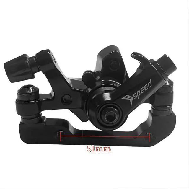 Alt view image 2 of 7 - Mountain Bike Brake Disc Brake Bicycle Mechanical Disc Brake Set for Mountain Bike Pushes Caliper Piston with Rotor