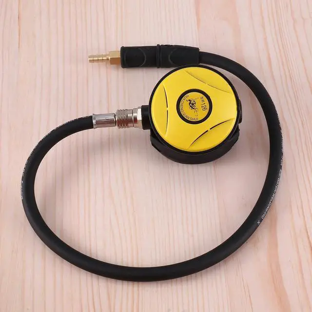 Alt view image 7 of 7 - Scuba Diving Diver Regulator Diving Snorkel Tube Snorkeling Equipment Pressure Reducer 2Nd Dive Diving Regulator-Yellow