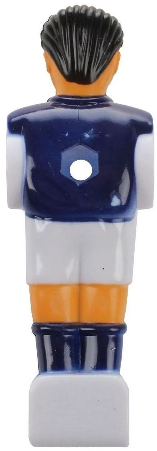 Alt view image 6 of 7 - 22Pcs Foosball Man Table Guys Man Soccer Player Part Yellow+Royal Blue with Ball