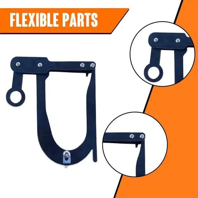 Alt view image 4 of 7 - High Altitude Rope Threading Device Plastic Multi-Purpose Mooring Rope Tightener & Dock Hook