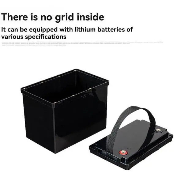Alt view image 3 of 6 - for DIY Solar System for NCM LiFePO4 Cell Battery Case 12.8V 80Ah 100Ah 12V 70Ah 24V 36V 48V 12V 70Ah Storage Box Battery Case A