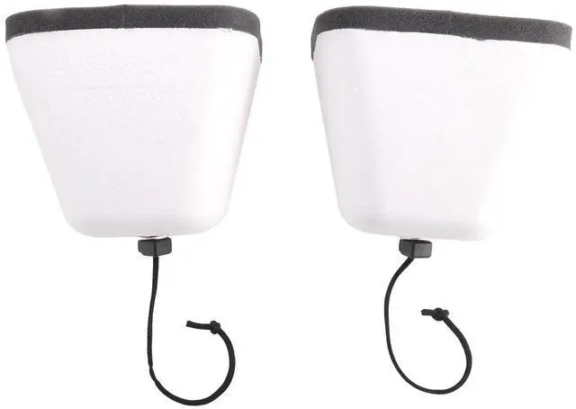 Main image of 2PCS Universal Faucet Cover White Outdoor Faucet Cover for Winter, Freeze Prevent