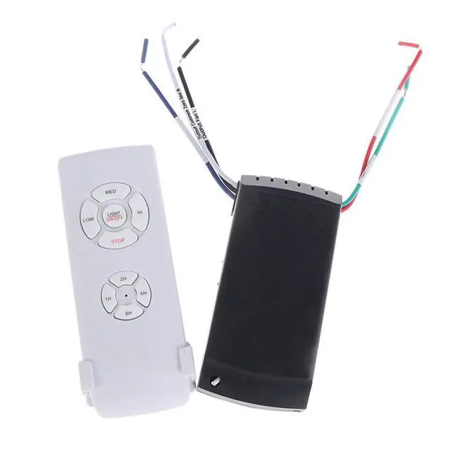 Alt view image 5 of 6 - 110 220v Universal Smart Ceiling Fan Lamp Remote Controller Fans Light Switch Portable Anti-Skidding Receiver for Home