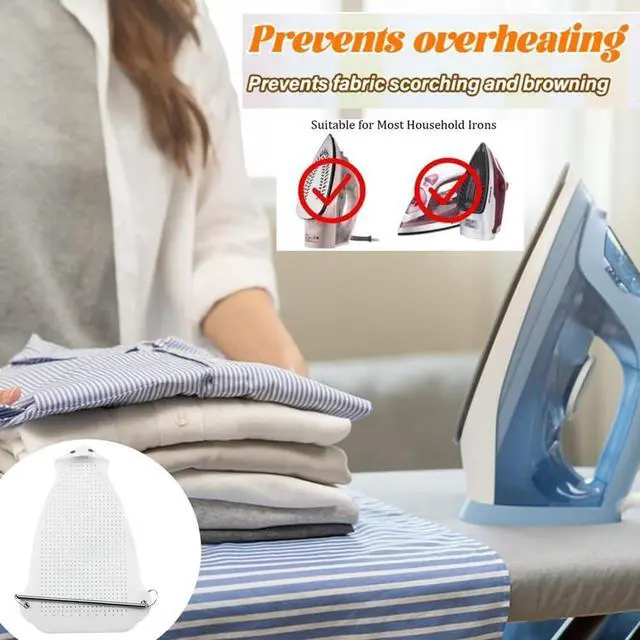 Alt view image 5 of 7 - Universal Ironing Shoe Cover 3PCS Electric Iron Protective Cover Shield Auxiliary Tool Ironing Accessories
