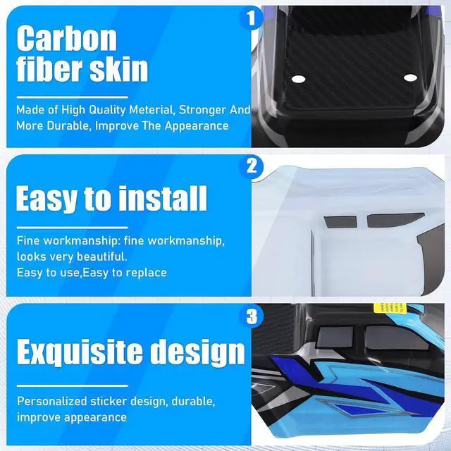 Alt view image 6 of 7 - HBX 16889 16889A 16890 16890A SG1601 SG1602 RC Car Body Shell and Sticker B004-INV 1/16 RC Car Parts Accessories B