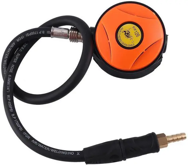 Main image of Scuba Diving Diver Regulator Diving Snorkel Tube Snorkeling Equipment Pressure Reducer 2Nd Dive Diving Regulator-Orange