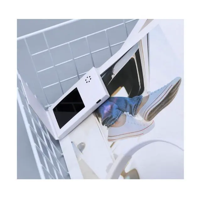 Alt view image 5 of 7 - 2.4inch Birthday White Video Book Card 128MB LCD Invitation Gift Music Greeting Card Upload Video LCD Greeting Card