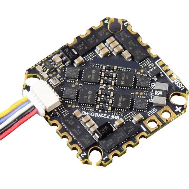 Alt view image 7 of 7 - GHF722AIO-HD 40A AIO Baro OSD F722 Flight Controller BLHELIS 40A 4in1 ESC 2-6S for FPV Freestyle Cinewhoop Easy Install Easy to Use