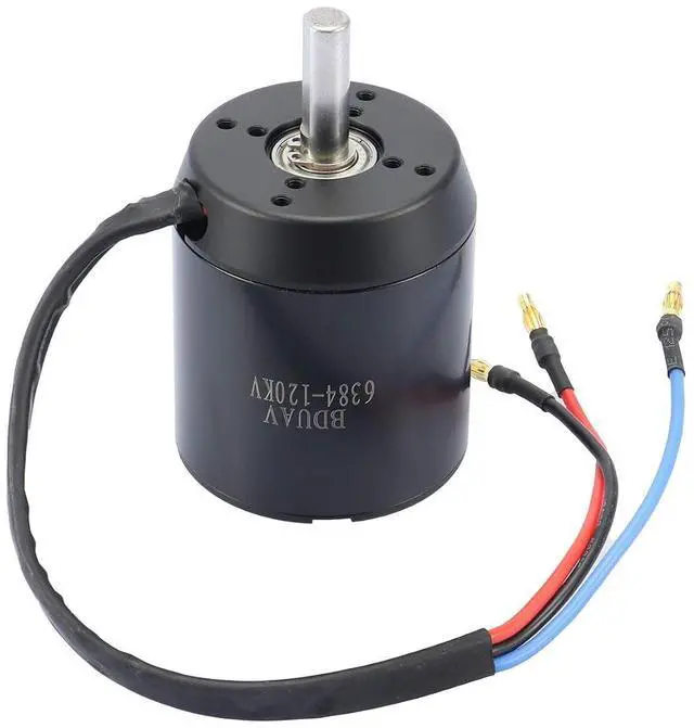 Alt view image 3 of 7 - 6384 120KV High Power BLDC Brushless Motor for Electric Balancing Scooter Skateboard Replacement Parts(Sensorless)