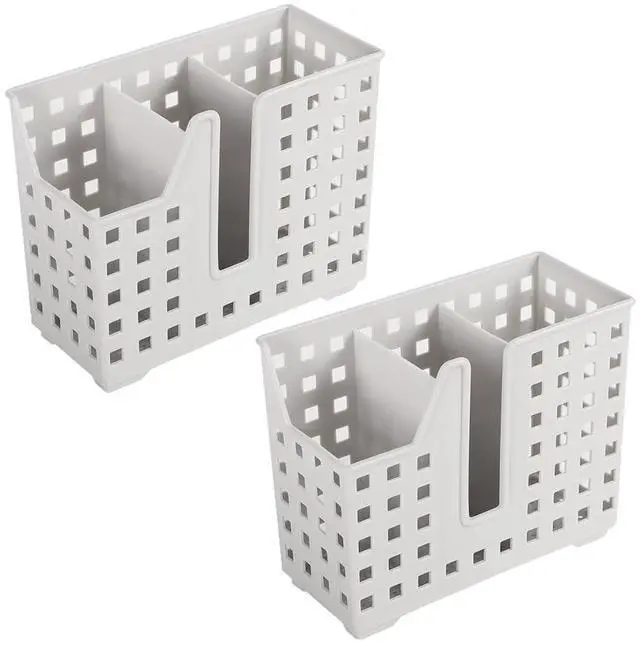 Main image of 2 Pack Dishwasher Basket for Straw and Chopstick Dishwasher Utensil Basket Dishwasher Drainer Basket for Washing Drying