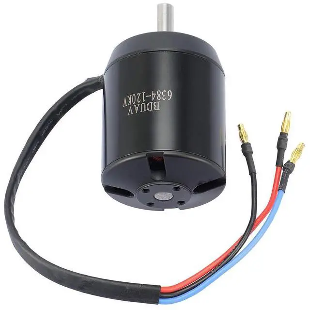 Alt view image 5 of 7 - 6384 120KV High Power BLDC Brushless Motor for Electric Balancing Scooter Skateboard Replacement Parts(Sensorless)