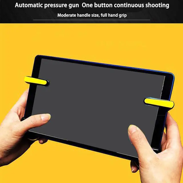 Alt view image 6 of 7 - Yaregelun Mobile Game Controller for Trigger Controller L1R1 with 2 Pairs of Gaming Finger Covers