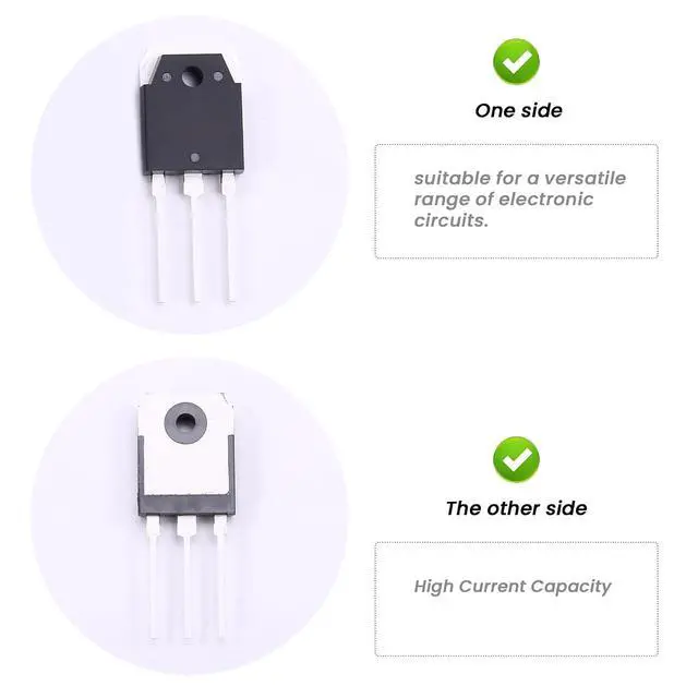 Alt view image 2 of 7 - 5PCS 40N60FD2 SGT40N60FD2 SGT40N60FD2PN 40A 600V Transistor TO-3P - High Efficiency & Fast Switching
