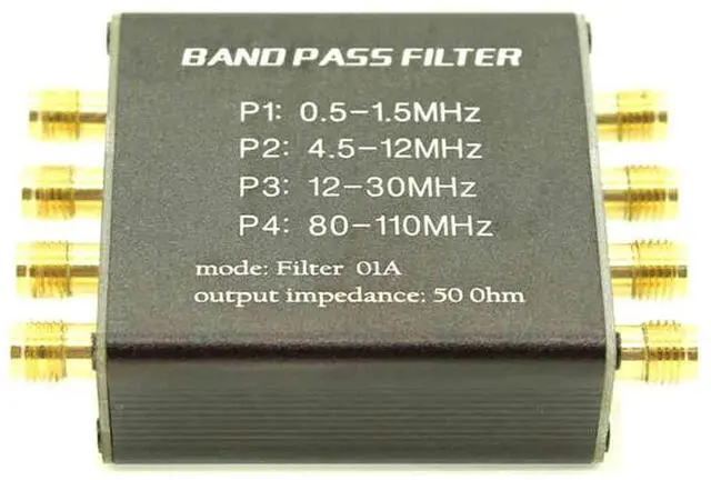 Main image of Malachite Radio Pre-Filter BPF Bandpass Filter 50 Ohm SMA Socket