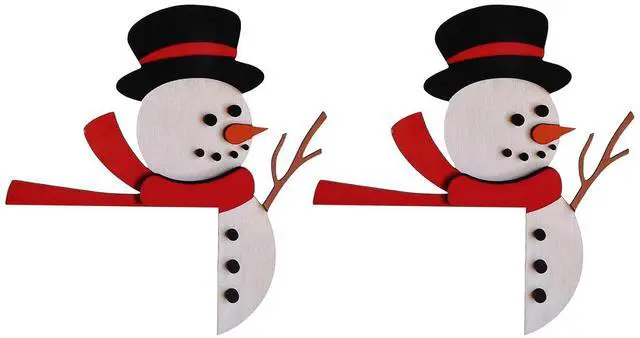 Main image of Christmas Door Toppers Decor, Top Door Frame Corner Sign Decorations, Home Frame Decor Ornament for Home Decor E