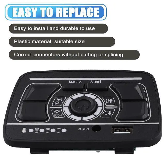 Alt view image 4 of 7 - Power Supply Central Control Electric Car Central Control Children'S Electric Car Part Style 1