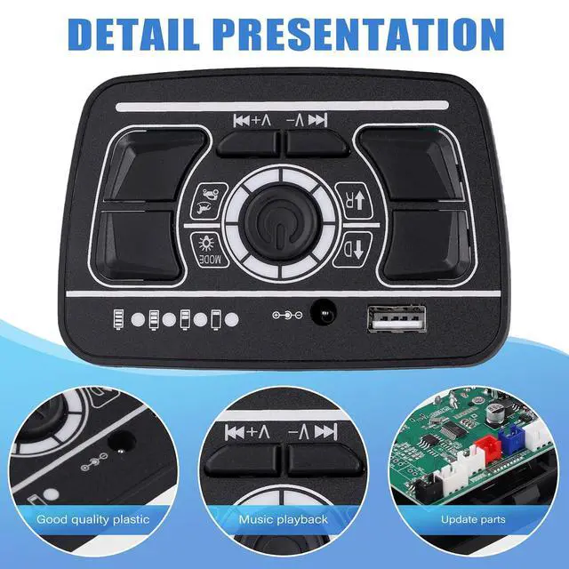 Alt view image 5 of 7 - Power Supply Central Control Electric Car Central Control Children'S Electric Car Part Style 1