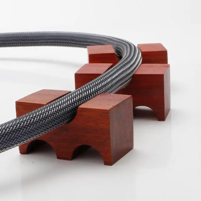 Alt view image 2 of 7 - Line Support Cable Stand Holder HiFi Cable Tray Stand Trestle Anti-Shock Shock Foot Pad Feet Pads