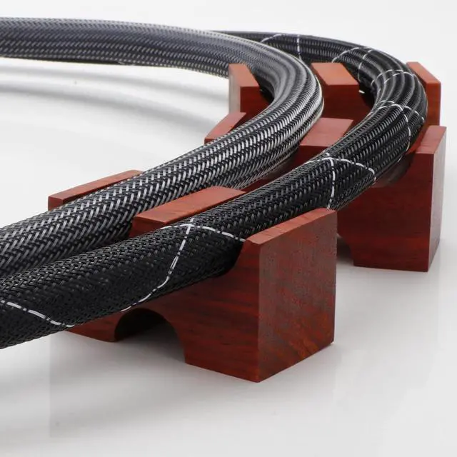 Alt view image 4 of 7 - Line Support Cable Stand Holder HiFi Cable Tray Stand Trestle Anti-Shock Shock Foot Pad Feet Pads