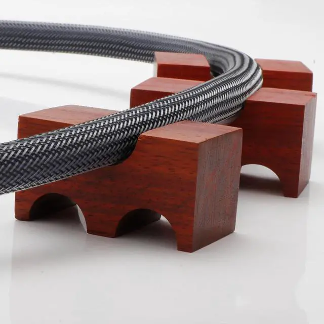Alt view image 7 of 7 - Line Support Cable Stand Holder HiFi Cable Tray Stand Trestle Anti-Shock Shock Foot Pad Feet Pads