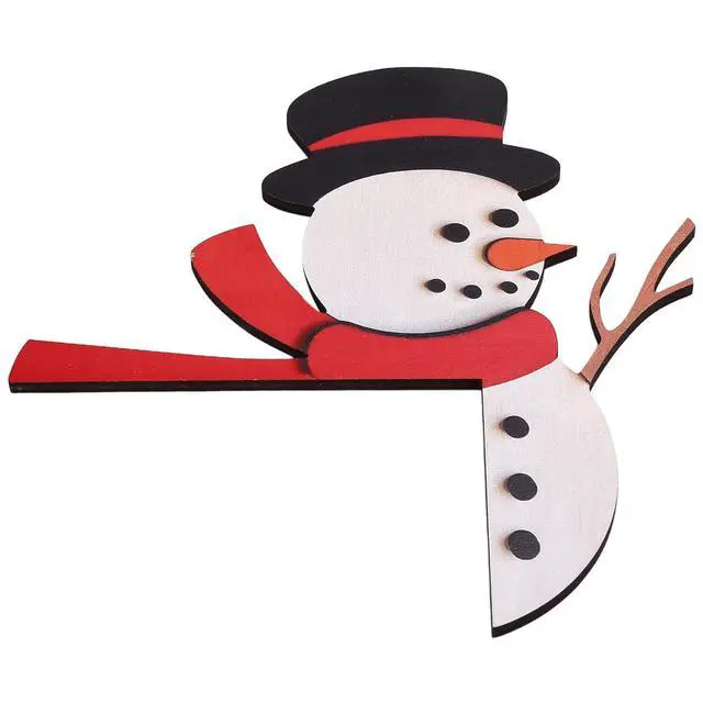 Alt view image 6 of 7 - Christmas Door Toppers Decor, Top Door Frame Corner Sign Decorations, Home Frame Decor Ornament for Home Decor E