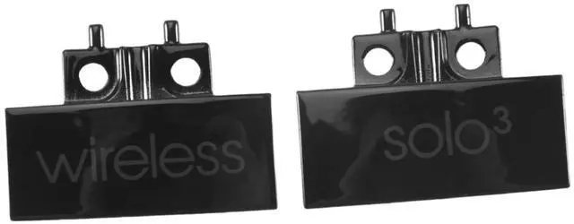 Main image of Hinge Replacement Headband Connector Hinge Clip Cover for Solo 3 Wireless A1796 On-Ear Headphones Bright Black