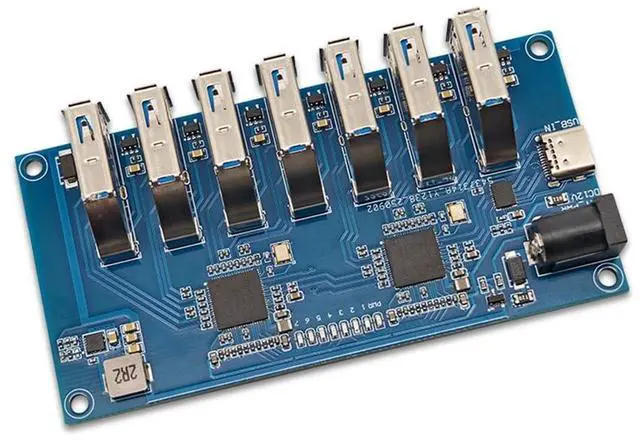 Main image of VL817 USB3.1 HUB Module 1-to-7 Port Hub Splitter for High-Speed SuperSpeed/Full Speed/Low Speed Device Compatibility