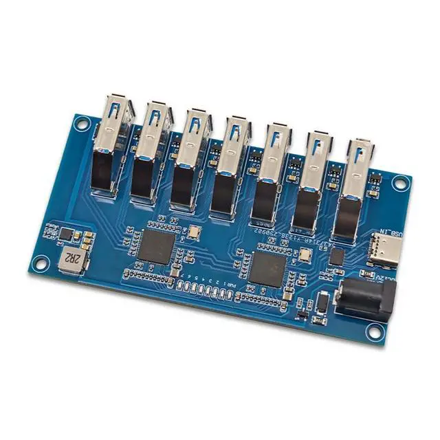 Alt view image 5 of 7 - VL817 USB3.1 HUB Module 1-to-7 Port Hub Splitter for High-Speed SuperSpeed/Full Speed/Low Speed Device Compatibility