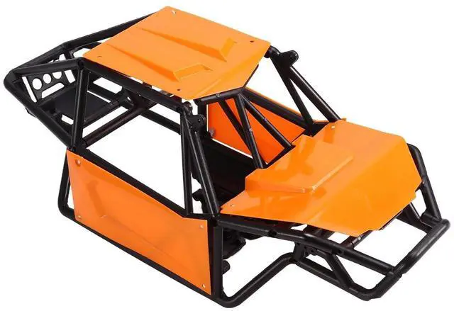 Main image of Rock Tarantula Nylon -Body Shell Chassis Kit for 1/18 RC Crawler TRX4M Upgrade Orange