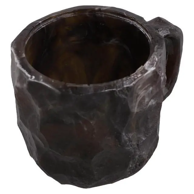 Alt view image 6 of 7 - Elegant Geode Crystal Coffee Mug -Mineral Crystal Coffee Cup Quartz Stone Cup, Ideal for Hot Beverages C