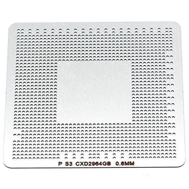 Alt view image 6 of 7 - 47Pcs/Set Direct Heat Reballing Universal Directly Stencils for Game Console CPU GPU CXD