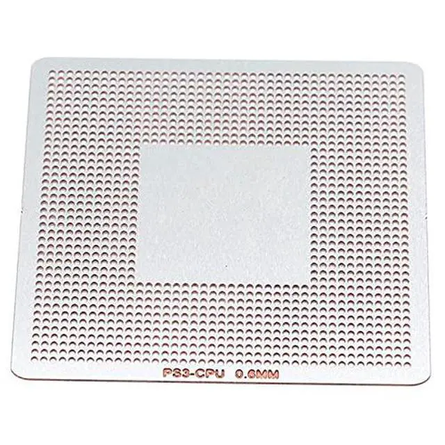 Alt view image 7 of 7 - 47Pcs/Set Direct Heat Reballing Universal Directly Stencils for Game Console CPU GPU CXD