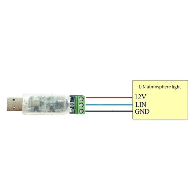Alt view image 2 of 7 - LIN Bus Analysis Controller USB to LIN Debugger LIN Bus Analyzer(1PCS)