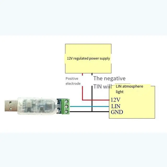 Alt view image 5 of 7 - LIN Bus Analysis Controller USB to LIN Debugger LIN Bus Analyzer(1PCS)