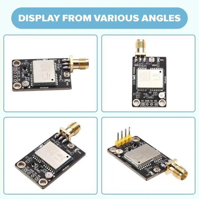 Alt view image 7 of 7 - RTK Base Station Board with Quectel LC29H Dual Band L1 L5, Offers High and RTCM Data Output LC29HDA
