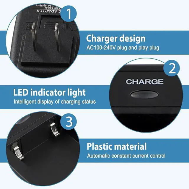 Alt view image 2 of 7 - CH-04 Charger for Stonex FOF GPS RTK BP-5S Battery Charging US Plug