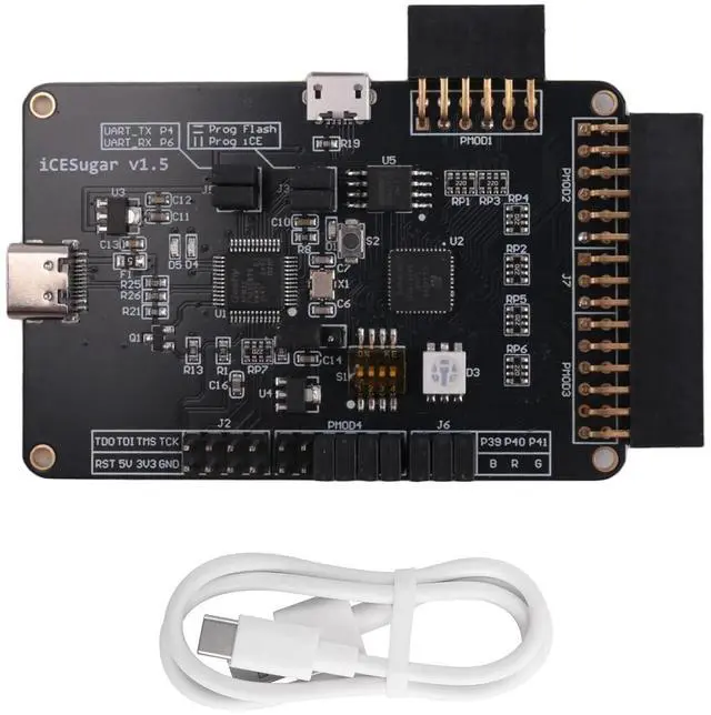 Main image of FPGA Development Board ICESugar RISC-V Architecture ICE40UP5k Open Source USB-C Interface for IoT/Edge AI Projects