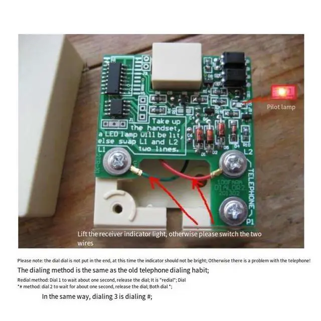 Alt view image 3 of 6 - Pulse to Dual Tone Converter Dial Phone Multi-Frequency Sound DMF Converter Old Phone Pulse Signal