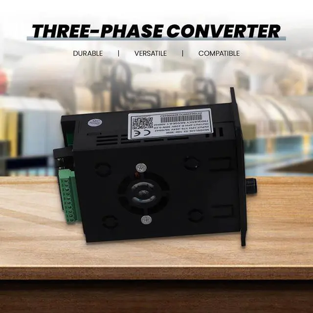 Alt view image 3 of 7 - UX-52-100-30W 220V Frequency Drive Single-Phase Input Three-Phase Output Mini Three-Phase Converter