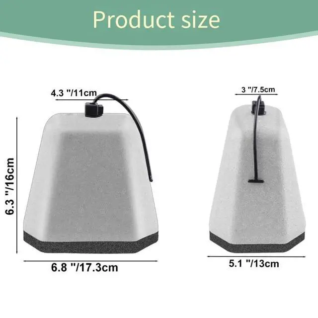 Alt view image 6 of 6 - 2Pack Outdoor Faucet Covers for Winter Foam Faucet Cover for Winter Freeze Protection Outdoor Spigot Covers Winter