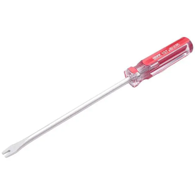 Alt view image 4 of 6 - 3Pcs Nail Pullers Tack Lifter 3mm V/U Tip Nail Staple Rivet Tack Puller Upholstery Staple Remover Screwdriver Tool