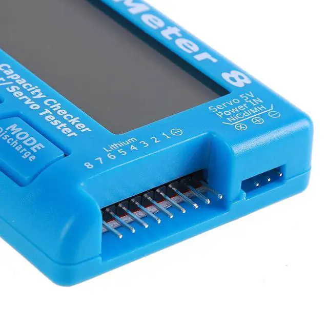 Alt view image 6 of 7 - RC CellMeter8 1S-8S Battery Capacity Voltage Test Meter for LiPo Li- NiMH Meter Easy to Use