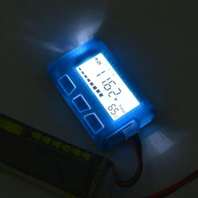 Alt view image 7 of 7 - RC CellMeter8 1S-8S Battery Capacity Voltage Test Meter for LiPo Li- NiMH Meter Easy to Use