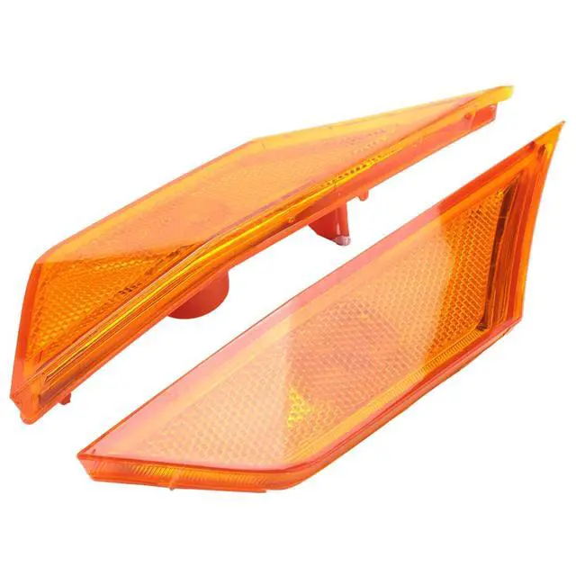 Alt view image 4 of 7 - 1Set of Side Marker Lamp Lens for 2016-Up 10Th Gen Sedan/Coupe/Hatchback(Orange)