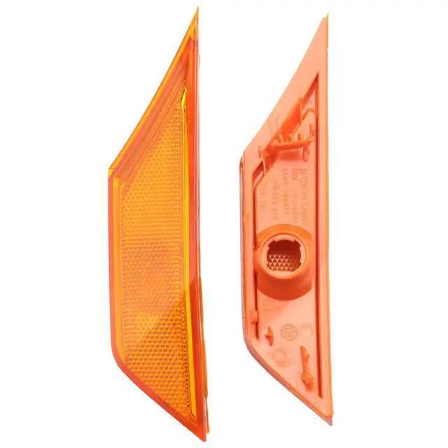 Alt view image 6 of 7 - 1Set of Side Marker Lamp Lens for 2016-Up 10Th Gen Sedan/Coupe/Hatchback(Orange)