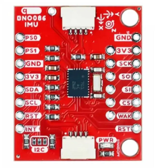 Alt view image 2 of 6 - VR IMU Breakout - BNO086 (Qwiic) Triaxial Accelerometer/Gyroscope/Magnetometer